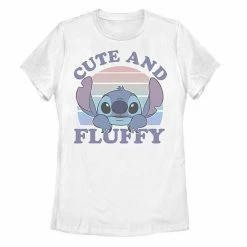Licensed Character Disney's Lilo & Stitch Juniors' 626 Stitch Day Portrait Graphic Tee
