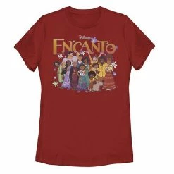 Licensed Character Disney's Encanto Juniors' Family Group Shot Graphic Tee