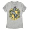 Licensed Character Juniors' Harry Potter Hufflepuff House Crest Tee -Licensed Character Shop unnamed file 15023