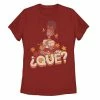 Licensed Character Disney's Encanto Dolores Juniors' "¿Que?" Portrait Tee -Licensed Character Shop unnamed file 15025