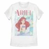 Licensed Character Disney's The Little Mermaid Ariel Smiling Poster Splash Juniors' Tee -Licensed Character Shop unnamed file 15043