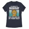 Licensed Character Juniors' Garfield Monday Meme Graphic Tee -Licensed Character Shop unnamed file 15045
