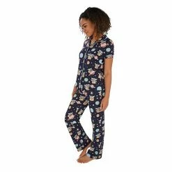 Licensed Character Women's Nite Nite By Munki Munki Grogu Short Sleeve Pajama Shirt & Pajama Pants Set Blue Outer Space 9 Licensed Character Women's Nite Nite By Munki Munki Grogu Short Sleeve Pajama Shirt & Pajama Pants Set Blue Outer Space -Licensed Character Shop unnamed file 1505
