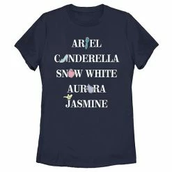 Licensed Character Disney Princess Juniors' Icons Graphic Tee