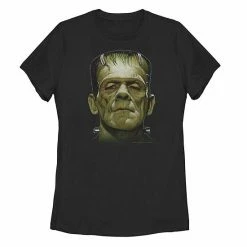 Licensed Character Juniors' Universal Monsters Frankenstein Big Face Tee