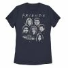 Licensed Character Juniors' Friends Group Shot Central Perk Heads Tee -Licensed Character Shop unnamed file 15263