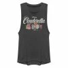 Licensed Character Disney's Cinderella Juniors' Title Logo Muscle Graphic Tank -Licensed Character Shop unnamed file 15273
