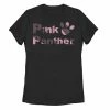 Licensed Character Juniors' The Pink Panther Halftone Text Tee -Licensed Character Shop unnamed file 15286