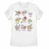 Licensed Character Disney Princesses Juniors' Types Of Flowers Graphic Tee -Licensed Character Shop unnamed file 15288