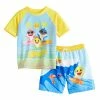 Licensed Character Baby Boy Baby Shark Rash Guard & Swim Trunks Swim Set -Licensed Character Shop unnamed file 15338