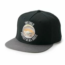 Licensed Character Youth Star Wars: The Mandalorian The Child "Protect At All Costs" Snapback Hat