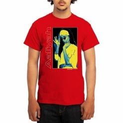 Licensed Character Men's Aaliyah Tee Red -Licensed Character Shop unnamed file 15420