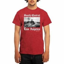 Licensed Character Men's Boyz N' The Hood Tee Heather Light Blue