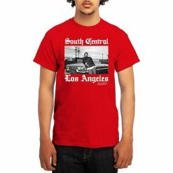 Licensed Character Men's Boyz N' The Hood Tee Heather Light Blue -Licensed Character Shop unnamed file 15447