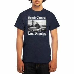 Licensed Character Men's Boyz N' The Hood Tee Heather Light Blue -Licensed Character Shop unnamed file 15449