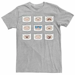 Licensed Character Men's Adventure Time Finn's Many Faces Grid Tee Charcoal 20 Licensed Character Men's Adventure Time Finn's Many Faces Grid Tee Charcoal -Licensed Character Shop unnamed file 15471