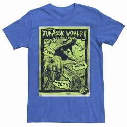 Licensed Character Men's Jurassic World Park Poster Tee Royal -Licensed Character Shop unnamed file 15680
