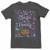 Licensed Character Men's Disney Encanto The Magic Of Family Collage Poster Tee Black -Licensed Character Shop unnamed file 15700
