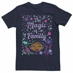 Licensed Character Men's Disney Encanto The Magic Of Family Collage Poster Tee Black -Licensed Character Shop unnamed file 15705