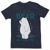 Licensed Character Men's Cartoon Network We Bare Bears Ice Bear Will Protect You Tee Athletic Heather -Licensed Character Shop unnamed file 15717