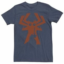 Licensed Character Men's Cartoon Network Samurai Jack Faces Aku Silhouette Tee Charcoal -Licensed Character Shop unnamed file 15724