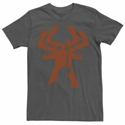 Licensed Character Men's Cartoon Network Samurai Jack Faces Aku Silhouette Tee Charcoal -Licensed Character Shop unnamed file 15726