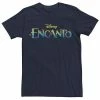 Licensed Character Men's Disney Encanto Gradient Logo Tee Black -Licensed Character Shop unnamed file 15741