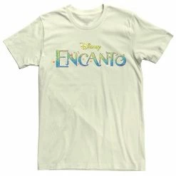 Licensed Character Men's Disney Encanto Gradient Logo Tee Black -Licensed Character Shop unnamed file 15744