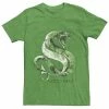 Licensed Character Men's Harry Potter Slytherin House Watercolor Tee Kelly -Licensed Character Shop unnamed file 15746