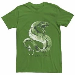 Licensed Character Men's Harry Potter Slytherin House Watercolor Tee Kelly -Licensed Character Shop unnamed file 15748