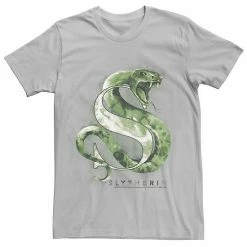 Licensed Character Men's Harry Potter Slytherin House Watercolor Tee Kelly -Licensed Character Shop unnamed file 15750