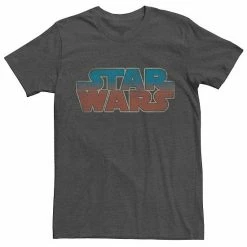 Licensed Character Men's Star Wars Logo Tee Charcoal Heather -Licensed Character Shop unnamed file 15761
