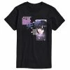 Licensed Character Men's Anime Heartbreak Tee Black -Licensed Character Shop unnamed file 15769