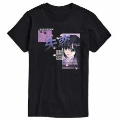 Licensed Character Men's Anime Heartbreak Tee Black