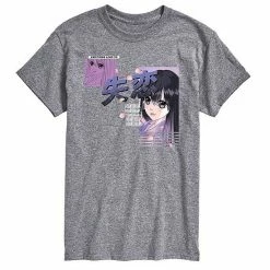 Licensed Character Men's Anime Heartbreak Tee Black -Licensed Character Shop unnamed file 15772