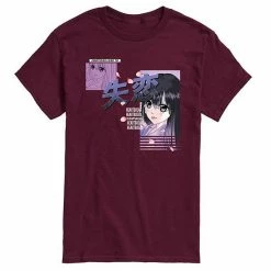 Licensed Character Men's Anime Heartbreak Tee Black -Licensed Character Shop unnamed file 15773