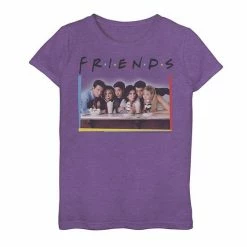 Licensed Character Girls 7-16 Friends Group Shot Milkshake Portrait Graphic Tee Green Apple -Licensed Character Shop unnamed file 15791