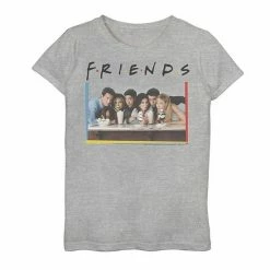 Licensed Character Girls 7-16 Friends Group Shot Milkshake Portrait Graphic Tee Green Apple -Licensed Character Shop unnamed file 15792