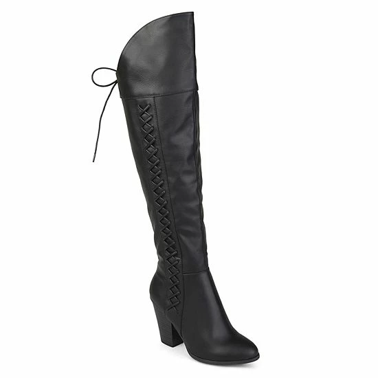 Licensed Character Journee Collection Spritz Women's Over-The-Knee Boots Black 8 Licensed Character Journee Collection Spritz Women's Over-The-Knee Boots Black - Image 7