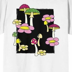 Licensed Character Men's Natural World Mushrooms Tee -Licensed Character Shop unnamed file 15815