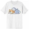 Licensed Character Men's Samezu Shark Jaggy And Dog Tee -Licensed Character Shop unnamed file 15816