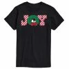Licensed Character Men's Peanuts Joy Wreath Tee Gray -Licensed Character Shop unnamed file 15859