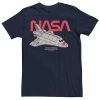 Licensed Character Men's NASA Space Shuttle Portrait Logo Tee Navy -Licensed Character Shop unnamed file 15866