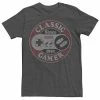 Licensed Character Men's Nintendo SNES Controller Classic Gamer '91 Tee Charcoal Heather -Licensed Character Shop unnamed file 15869
