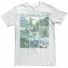 Licensed Character Men's Legend Of Zelda Breath Of The Wild Location Box Up Tee White -Licensed Character Shop unnamed file 15875