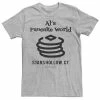 Licensed Character Men's Gilmore Girls Al's Pancake World Logo Tee White 1 Licensed Character Men's Gilmore Girls Al's Pancake World Logo Tee White -Licensed Character Shop unnamed file 15911