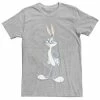 Licensed Character Men's Looney Tunes Classic Bugs Bunny Pose Portrait Tee White -Licensed Character Shop unnamed file 15920
