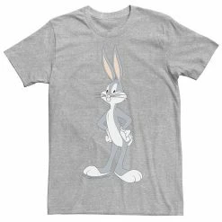 Licensed Character Men's Looney Tunes Classic Bugs Bunny Pose Portrait Tee White -Licensed Character Shop unnamed file 15922