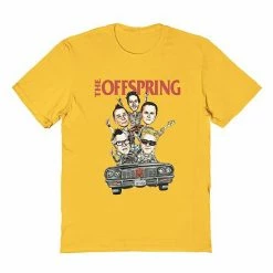 Licensed Character The Offspring Men's T-Shirt Gold -Licensed Character Shop unnamed file 15925