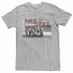 Licensed Character Men's The Warriors Red Accent Group Shot Tee Black